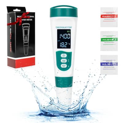 5 in 1 Multifunction Water Quality Tester PH/TDS/EC/Salt/Temperature