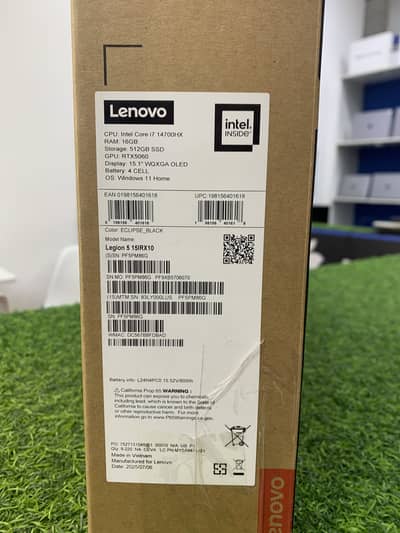Lenovo legion 5 Core i7-14700Hx rtx 5060 8gb