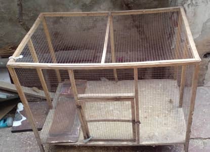 Hen Cage / Wooden Cage / Lakri ka pinjra / Murghi ka pinjra