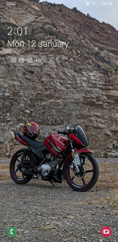 yamaha ybr modified lush condition