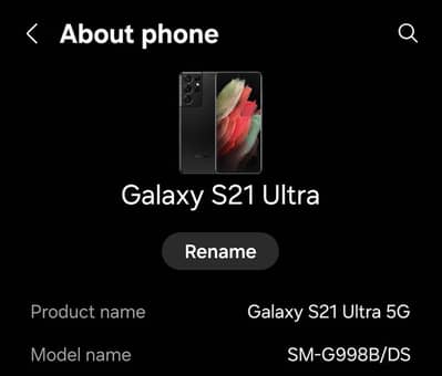 Samsung Galaxy S21 Ultra 5G Dual Sim