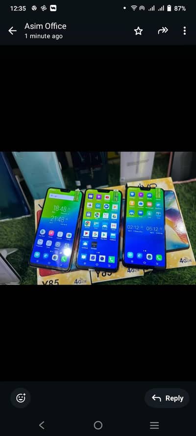 *Vivo Y85* *4,64* *Fresh Kits* *1 Week Warranty*