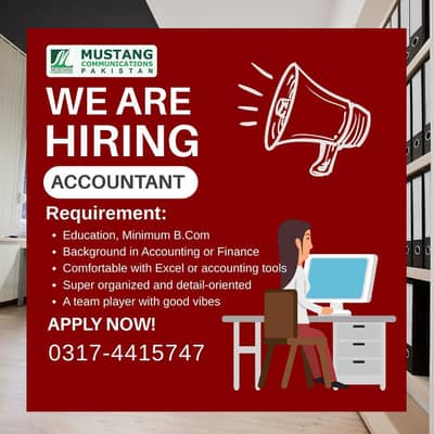 Accountant Jobs. we are hiring accountant