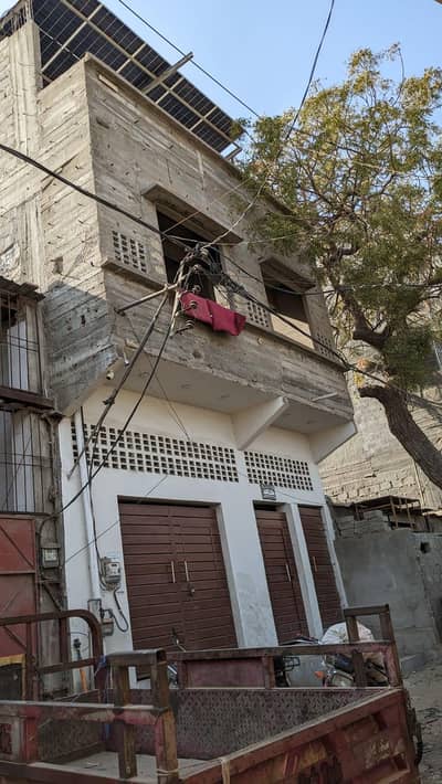 industrial commercial space with power meter