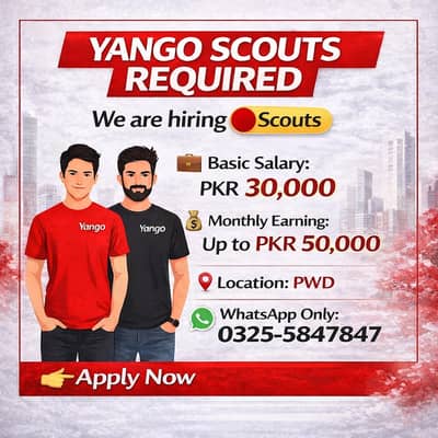 Yango Scouts Required – Apply Now