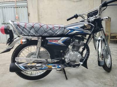 Honda cg 125 2025 model for sale condition 10/10