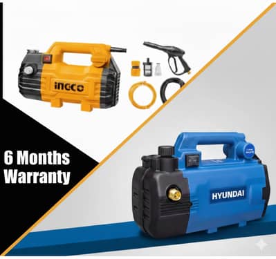 Hyundai/Ingco High Pressure Washer 6 Months Warranty Free Home Deliver