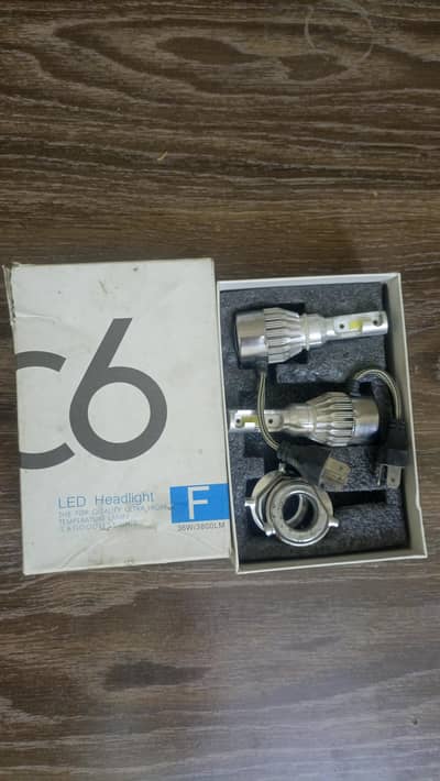 C6 headlight LED bulbs