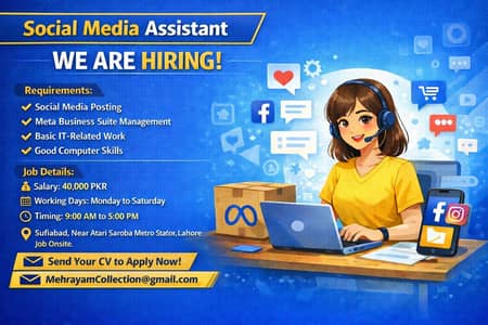 Social Media Assistant Job