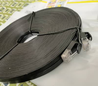 BASEUS CAT6 1000MBPS HI-SPEED RJ45 FLAT ETHERNET LAN CABLE 30M LENGTH!