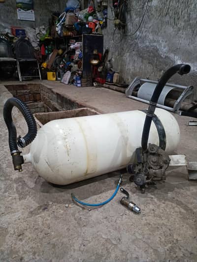 Cng kit complete from Cultus 2007