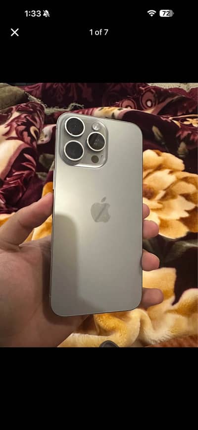 15 pro max all genuine jv 256gb 87 health natural titanium lla model