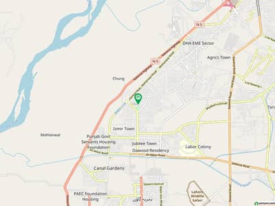 2 Kanal Plot Available For Sale With Park Facing With 60 Fit Road In Azmir Town Block A In Lahore