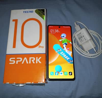 Tecno Spark 10 Pro - 8/128GB - All OK (Just Fingerprint Update Issue)