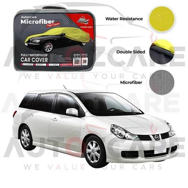 Nissan Wingroad Microfiber Car Top Cover - Model 2006-2018