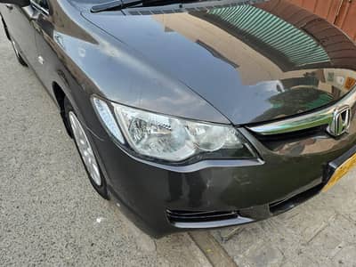 Honda Civic automatic bumper to bumper channel