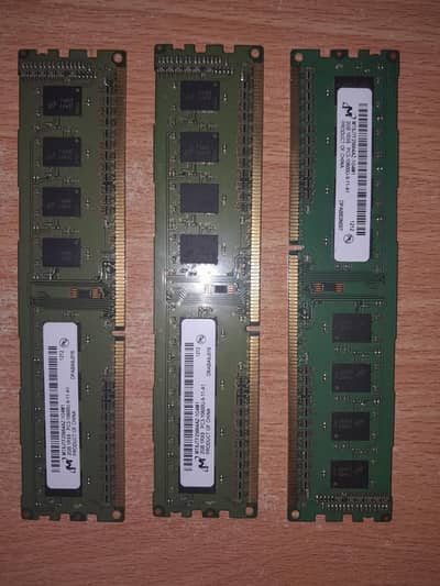 RAM 6gb (2gb each stick)