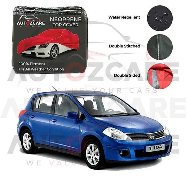 Nissan Tiida Neoprene Top Cover - Model 2004-2011