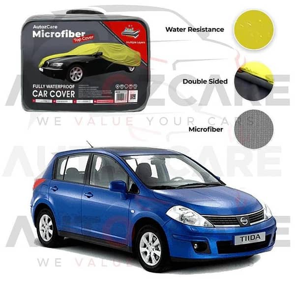 Nissan Tiida Microfiber Car Top Cover - Model 2004-2011