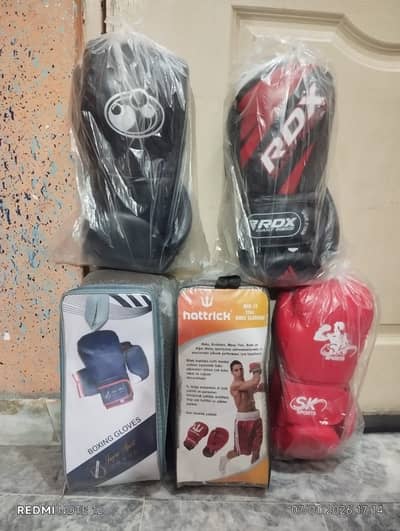 Rexine or Leather boxing gloves or punching gloves adult & kid size