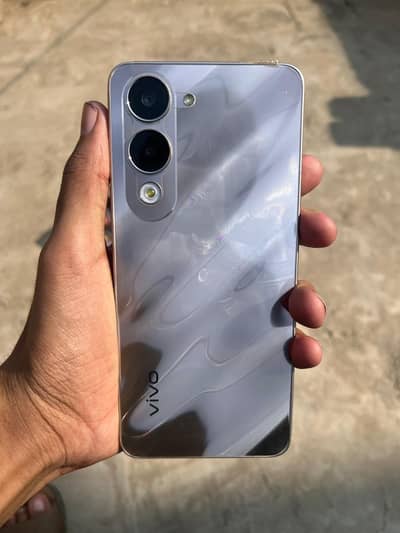 vivo y04 with box charger 4+4 128gb