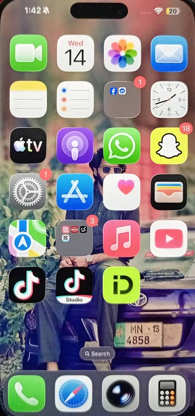 IPHONE 15 PRO Max JV Natural Titanium Canadian model Sim Tray wala