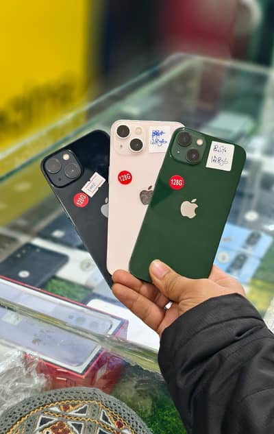 iphone 13 PTA Approved 85+ Battery Health WaterPack 100 Health (13jv)