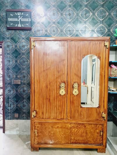 2 Door Iron Steel Almirah for Sale – Strong & Durable