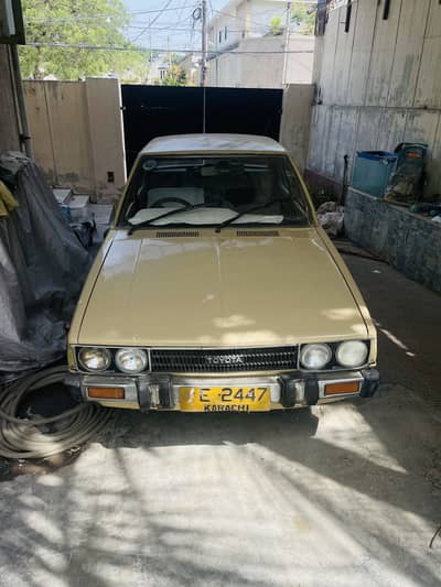 Toyota Corolla 1980 in genuine condition