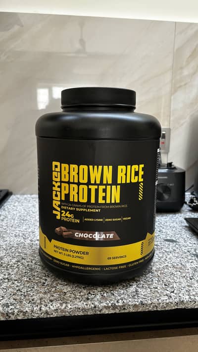 JACKED NUTRITION BROWN RICE PROTEIN (CHOCOLATE) 