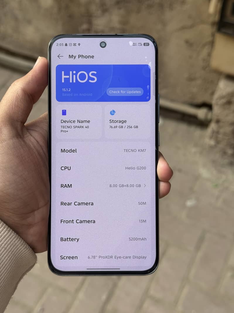 Tecno Spark 40 Pro Plus 5