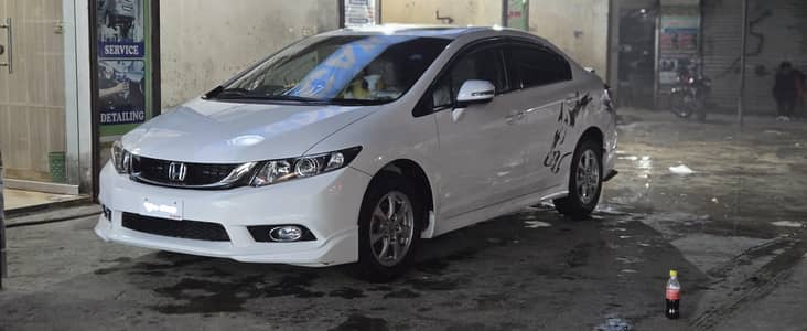 Honda Civic Rebirth Total Genioun 2014 full option febric