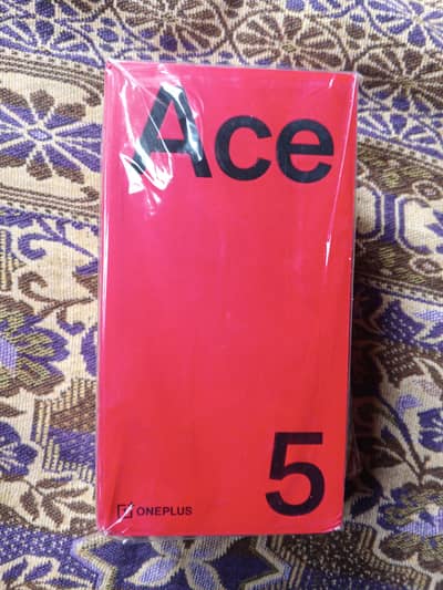 Ace 5.  Oneplus Ace 5.12+12/256 Gb . 5G mobile. Box pack. non active