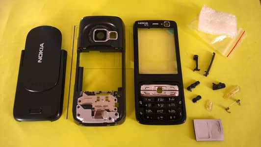 Nokia N73 | Nokia N97 Complete casing Front, Middle Frame, Back Cover
