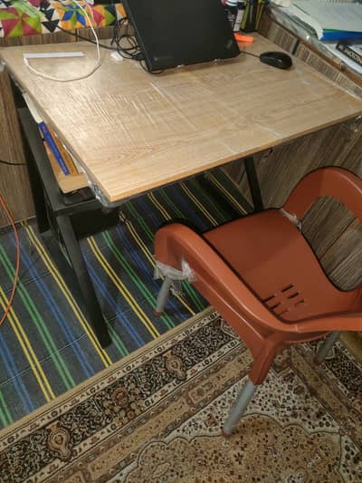 Table with Chair for Sale in Lahore