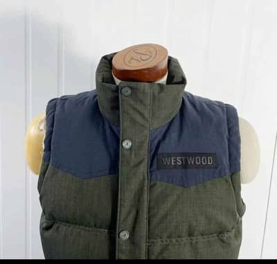 westwood duck down jacket sleeveless