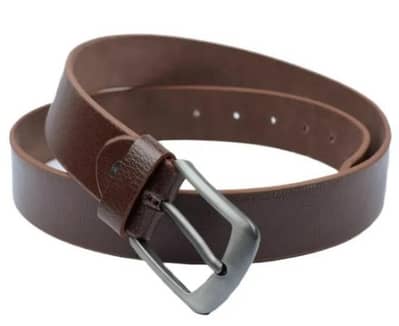 100% Genuine Leather belt for men natural grain  leather buffalo  belt