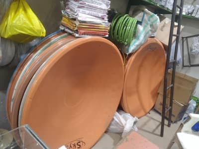 2,4,5,6 ft dish  HD dish receiver dish ki tmam variety available ha