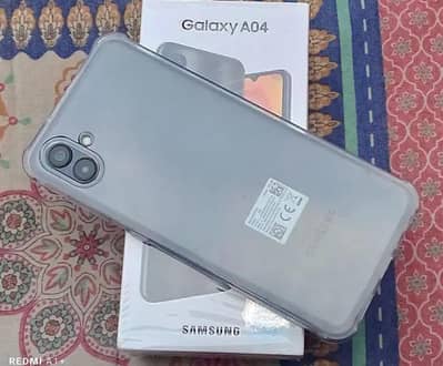 Samsung a04 sale 3+32  full box charger