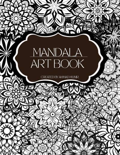 Mandala coloring book (10 pages pdf ) digital file