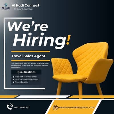 We’re Hiring: Sales Umrah Agents