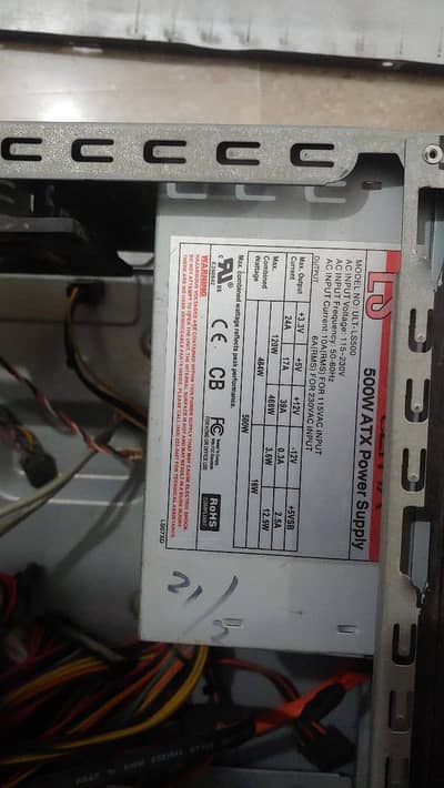 power supply 500 watt psu