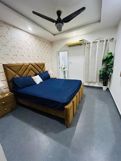 Per day 1bed ROM full furnished apartments safe and scour 100%coupe allow