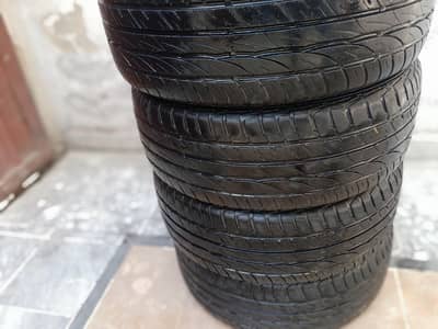 Used GB Tyres 215*55*16 in good condition for sale