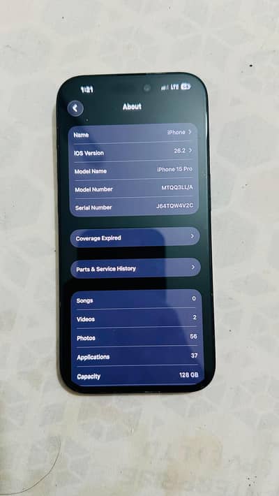 Apple iPhone 15 Pro Dual eSIM 128GB