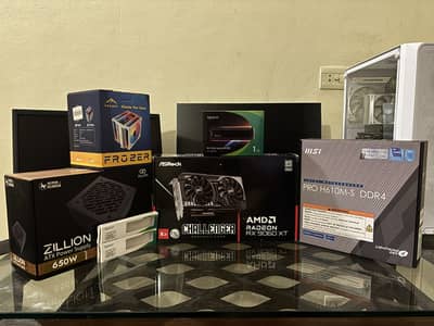 Rx 90608gb i5 12400f gaming pc