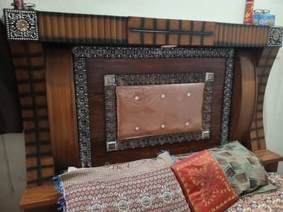 just few months used like new bed with mattress