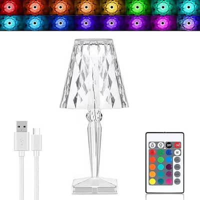 Rechargable table lamp - one PCs with type C jackport