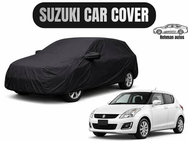 Suzuki Swift (2010–2021) Single Layer Car Top Cover | Dust & Sun Protection | Lightweight & Perfect Fit