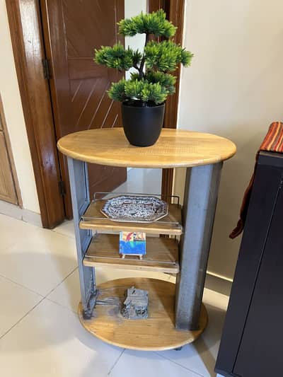 Movable Multi-Purpose Trolley Table